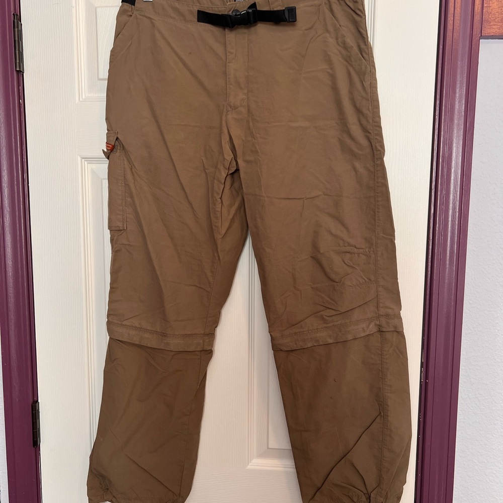 REI Women’s Cargo Zip-Off Pants - Khaki Brown